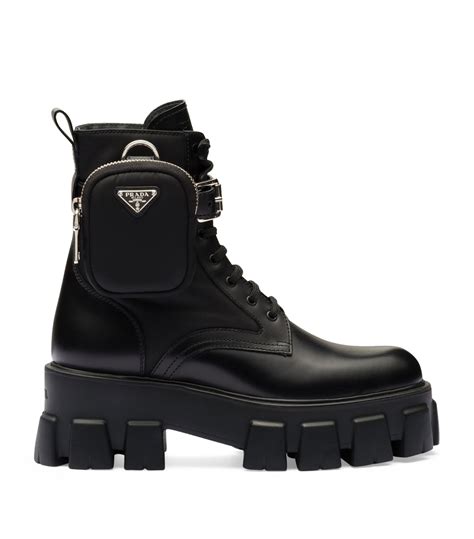 women boots prada|Prada monolith boots women's.